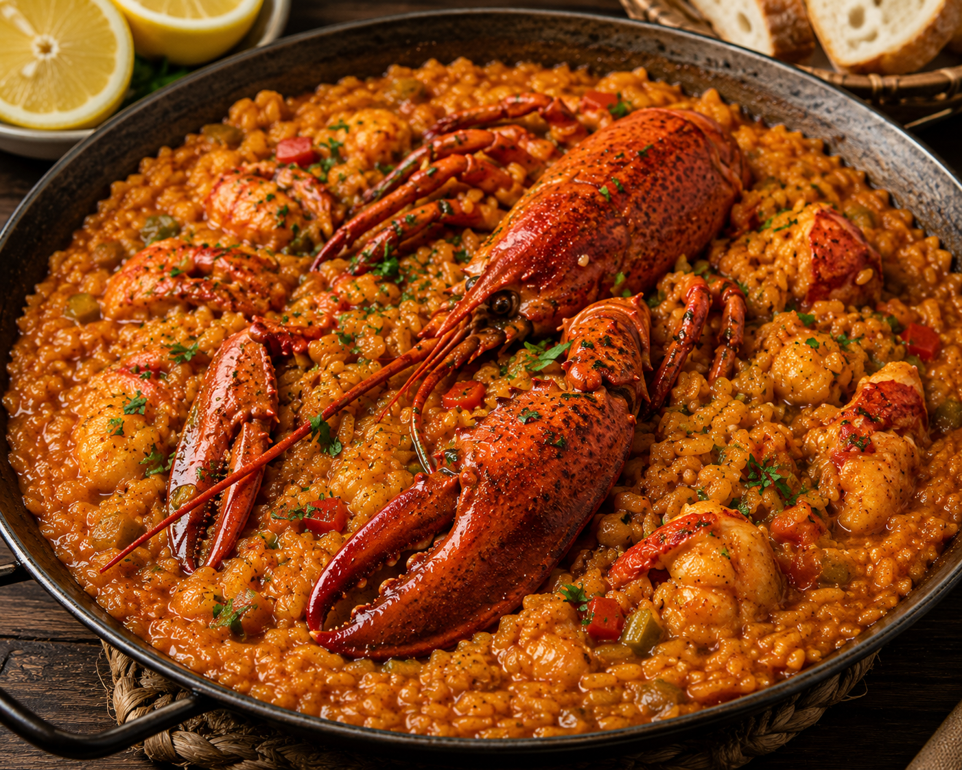 Arroz con bogavante